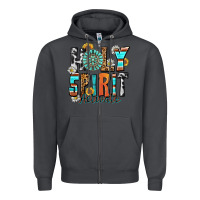 Smoke holy spirit activate Zipper Hoodie - Zillion Design Studio