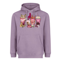 Lavender Girl boss coffee cups Heavyweight Hoodie - Zillion Design Studio
