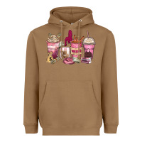 Girl Boss Coffee Cups Heavyweight Hoodie | Teevron