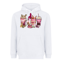White Girl boss coffee cups Heavyweight Hoodie - Zillion Design Studio