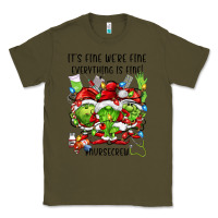Army Green it's fine we're fine everythıng is fine! nursecre Classic Tee - FaDigitalArtStudio
