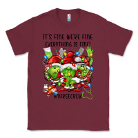 Burgundy it's fine we're fine everythıng is fine! nursecre Classic Tee - FaDigitalArtStudio