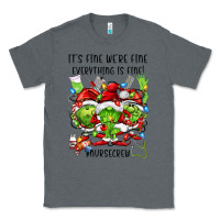Charcoal Heather it's fine we're fine everythıng is fine! nursecre Classic Tee - FaDigitalArtStudio