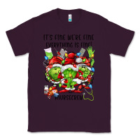 Plum it's fine we're fine everythıng is fine! nursecre Classic Tee - FaDigitalArtStudio