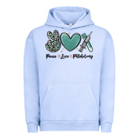 Pigment Grape Ice peace love phlebotomy Urban Hoodie - MaliasSmallBusiness