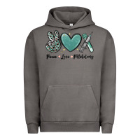 Pigment Tornado peace love phlebotomy Urban Hoodie - MaliasSmallBusiness