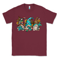Burgundy western cross gnomes Classic Tee - Zillion Design Studio