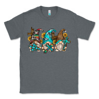 Charcoal Heather western cross gnomes Classic Tee - Zillion Design Studio