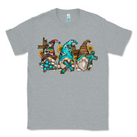 Heather Grey western cross gnomes Classic Tee - Zillion Design Studio