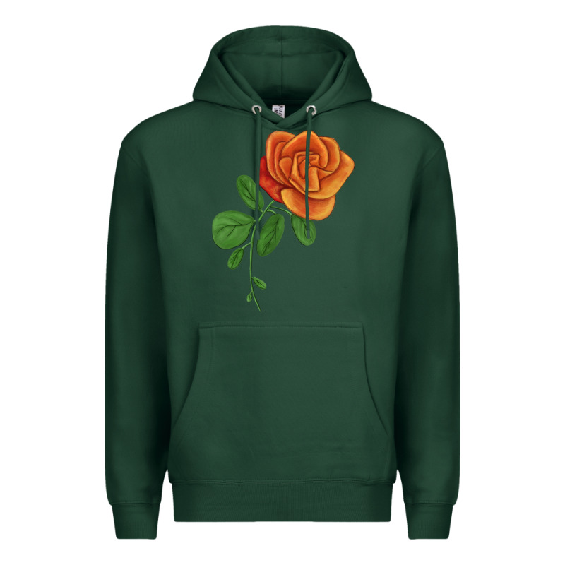 Burst Of Joy Rose Premium Hoodie by LillyAllenDesigns | Teevron