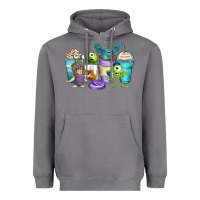 Storm cartoon characters coffee cups Heavyweight Hoodie - Zillion Design Studio