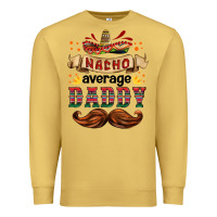 Antique Gold nacho average daddy Premium Sweatshirt - HRA Design Shop
