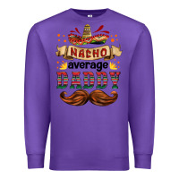 Purple nacho average daddy Premium Sweatshirt - HRA Design Shop