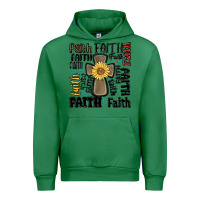 Emerald faith cross Urban Hoodie - MaliasSmallBusiness