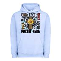Pigment Grape Ice faith cross Urban Hoodie - MaliasSmallBusiness