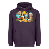 Plum chicken coffee cups Heavyweight Hoodie - Zillion Design Studio