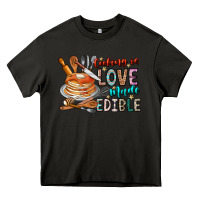 Asphalt cooking is love made edible Heavy Core Tee - CowhideDigitalArt