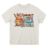 Cream cooking is love made edible Heavy Core Tee - CowhideDigitalArt
