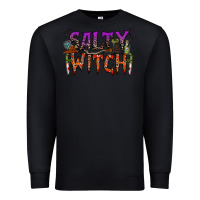 Black salty witch Premium Sweatshirt - RacoonDesign
