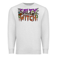Oatmeal Heather salty witch Premium Sweatshirt - RacoonDesign