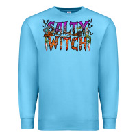 Ocean Blue salty witch Premium Sweatshirt - RacoonDesign