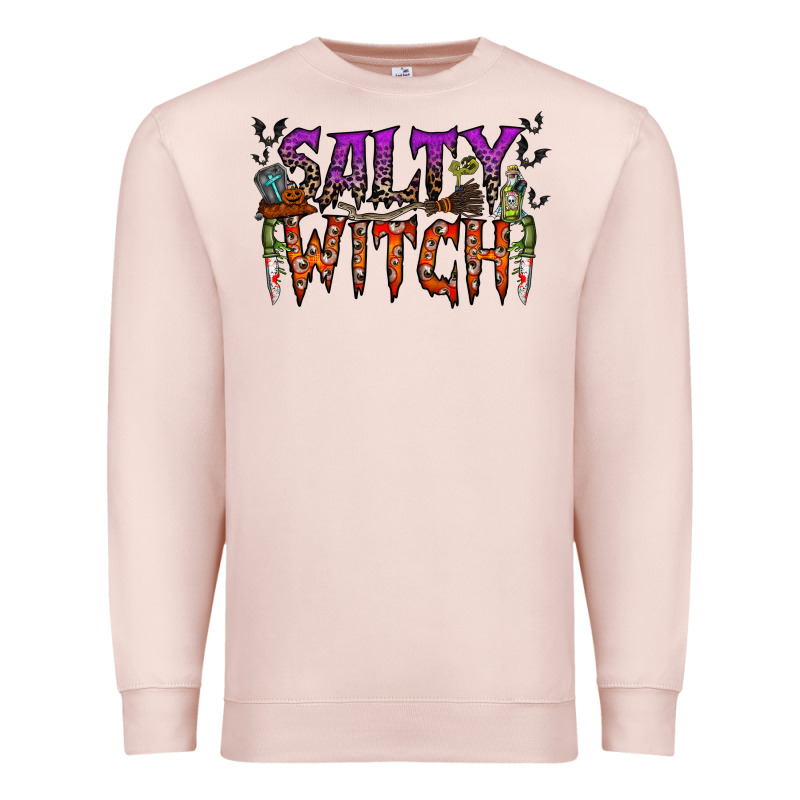 Salty Witch Premium Sweatshirt by RacoonDesign | Teevron