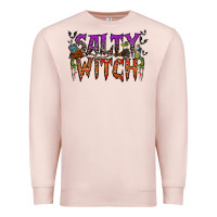 Pale Pink salty witch Premium Sweatshirt - RacoonDesign