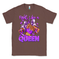 Chestnut fight like a queen lupus awareness afro girl sneak Classic Tee - RanaPortraitStore