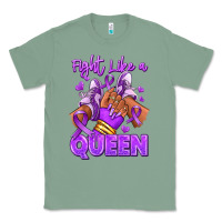 Sage fight like a queen lupus awareness afro girl sneak Classic Tee - RanaPortraitStore