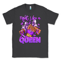 Smoke fight like a queen lupus awareness afro girl sneak Classic Tee - RanaPortraitStore