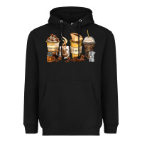 Black coffee cups Heavyweight Hoodie - Zillion Design Studio