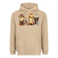 Mushroom coffee cups Heavyweight Hoodie - Zillion Design Studio