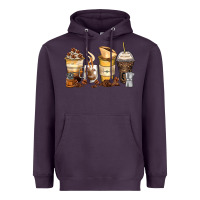 Plum coffee cups Heavyweight Hoodie - Zillion Design Studio