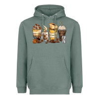 Sage coffee cups Heavyweight Hoodie - Zillion Design Studio