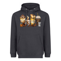 Smoke coffee cups Heavyweight Hoodie - Zillion Design Studio