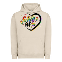 Pigment French Oak gay af Urban Hoodie - MaliasSmallBusiness
