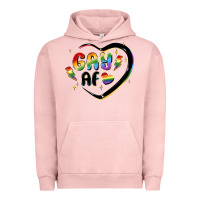 Pigment Salmon gay af Urban Hoodie - MaliasSmallBusiness