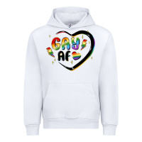 White gay af Urban Hoodie - MaliasSmallBusiness