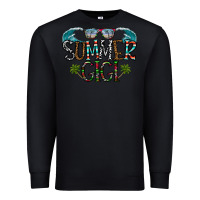 Black summer gigi Premium Sweatshirt - CowhideDigitalArt