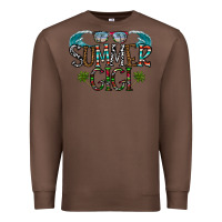 Chestnut summer gigi Premium Sweatshirt - CowhideDigitalArt