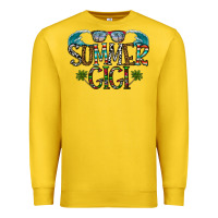 Lemon summer gigi Premium Sweatshirt - CowhideDigitalArt
