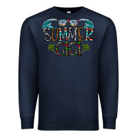 Navy summer gigi Premium Sweatshirt - CowhideDigitalArt