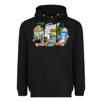 Black cruise life coffee cups Heavyweight Hoodie - Zillion Design Studio