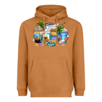 Meerkat cruise life coffee cups Heavyweight Hoodie - Zillion Design Studio