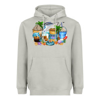Moon Dust cruise life coffee cups Heavyweight Hoodie - Zillion Design Studio