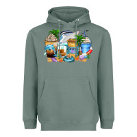 Sage cruise life coffee cups Heavyweight Hoodie - Zillion Design Studio