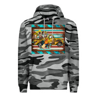 Slate Camo western truck farm animals serape leopard turquoise's Premium Hoodie - BarkalooDesign