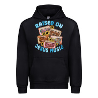 Black raised on jesus music Urban Hoodie - MaliasSmallBusiness
