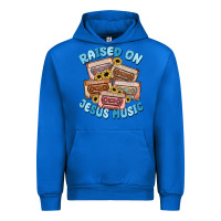 Cobalt raised on jesus music Urban Hoodie - MaliasSmallBusiness