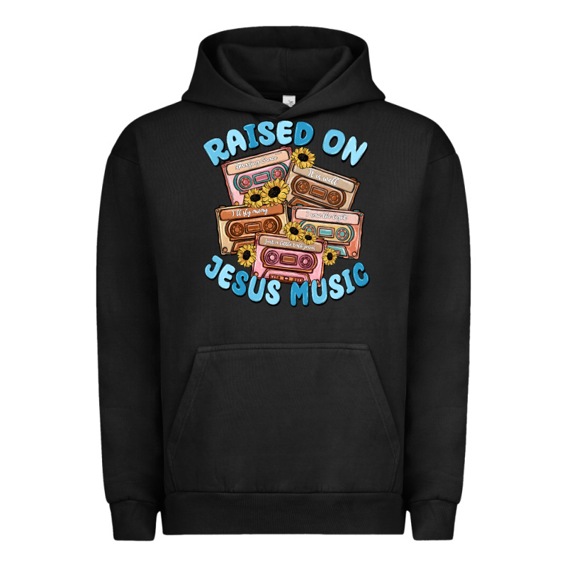 Raised On Jesus Music Urban Hoodie by MaliasSmallBusiness | Teevron
